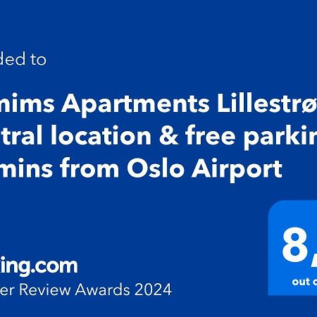 Demims Apartments Lillestrom - Central Location & Parking Kültér fotó