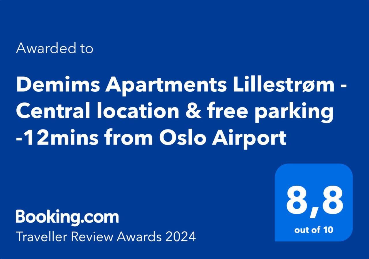 Demims Apartments Lillestrom - Central Location & Parking Kültér fotó
